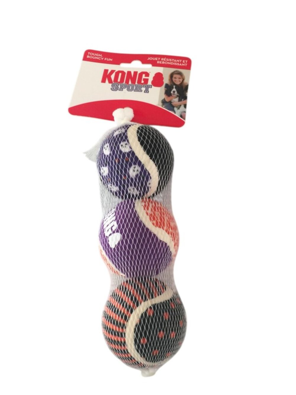 Kong Sport Halloween Bones Ghost Stripes Polka Dot Tennis Balls